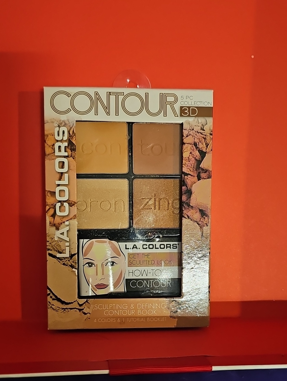 L.A. Colors Contour 3D Sculpting Palette - Golden Bronze Mix